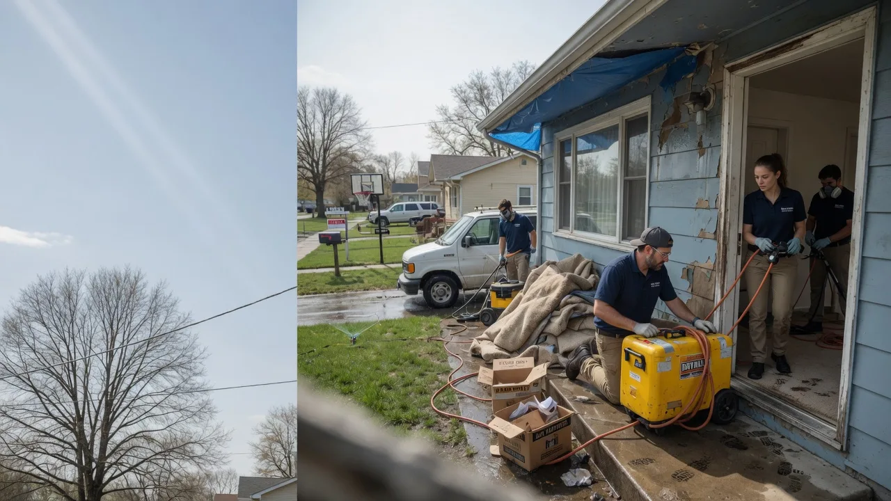 Basement Flood Cleanup in Muskego, WI near me